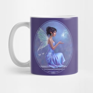 Opalite Fairy with Glowing Butterfly Mug